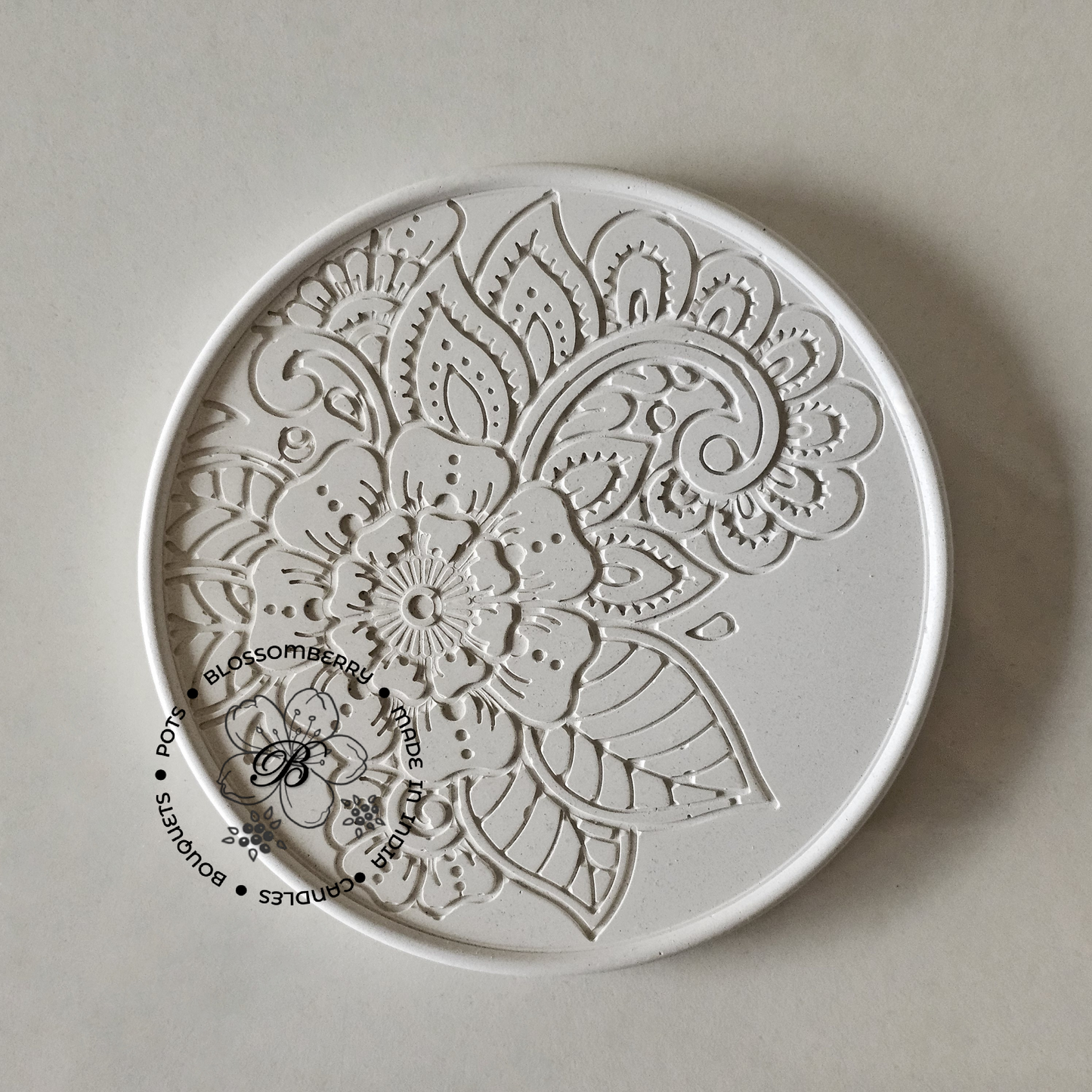 Indian Alekhan Coaster Set