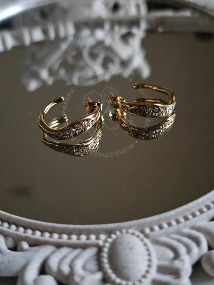 Astra Cluster Earrings