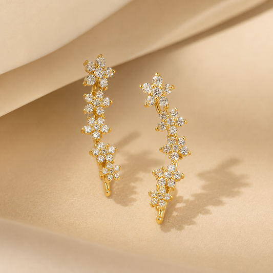 Fluer Vine Earcuffs (Pair)