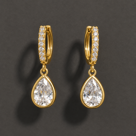 Rosée Drop Hoops