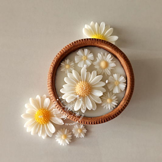 Daisy Bowl Candle