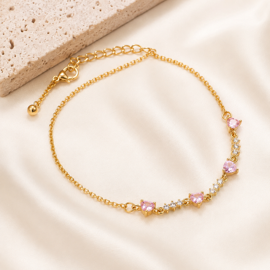 Amoria Pink Bracelet