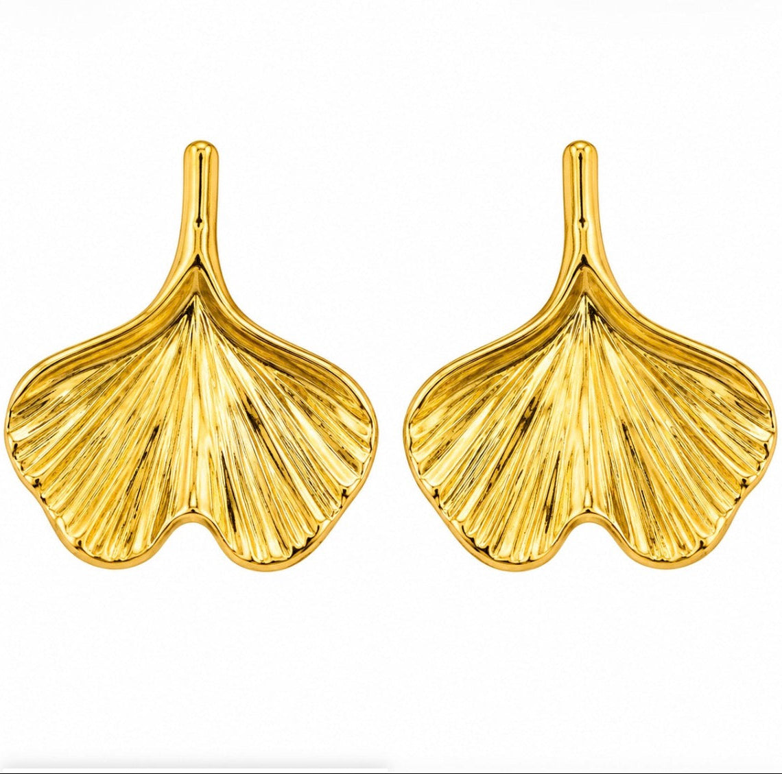 Ginkgo d’Or Earrings