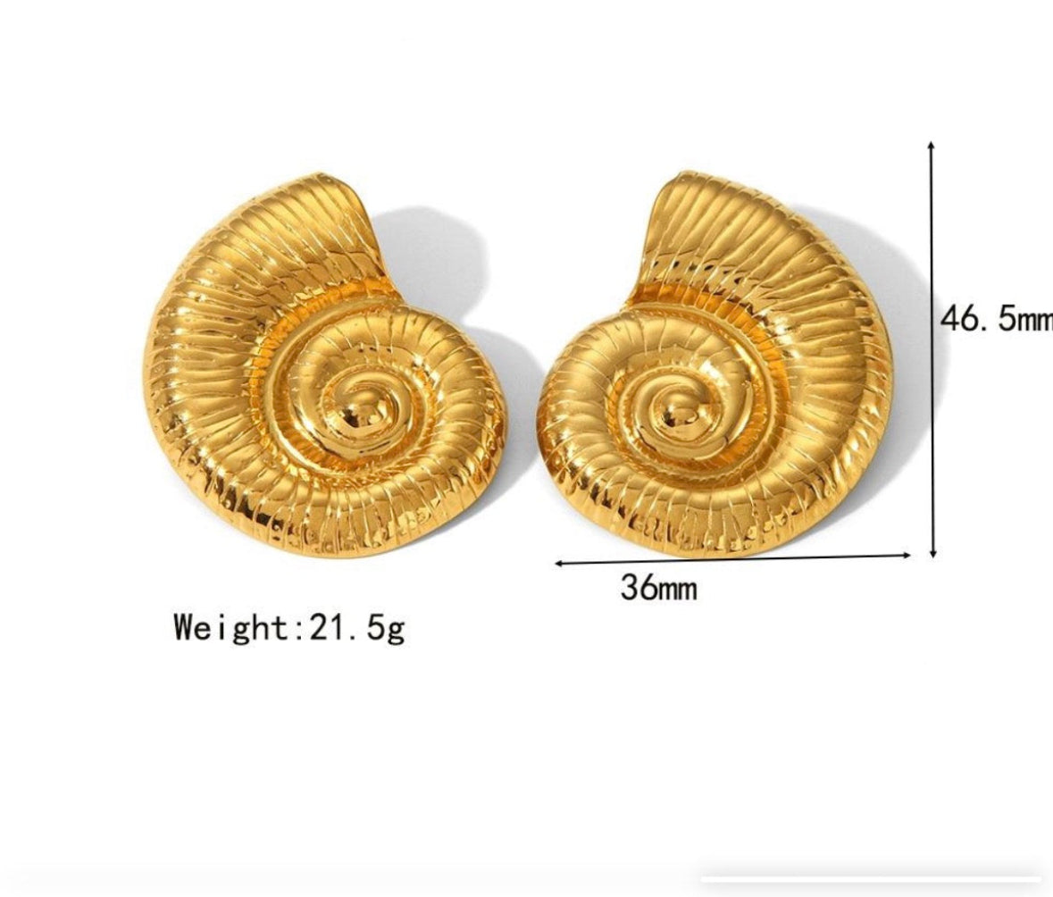 Nautilus Earrings
