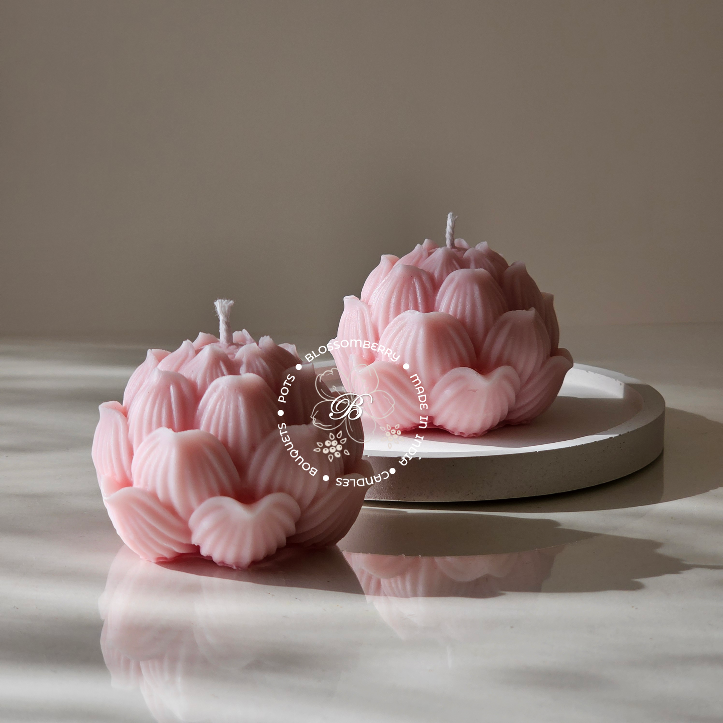 Lotus Candle (Set of 2)