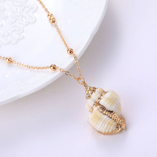 Riviera Conch Necklace