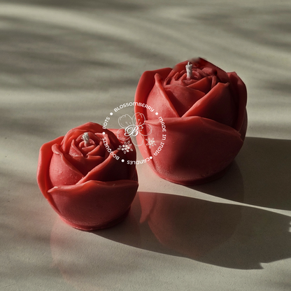Rose Candle Set