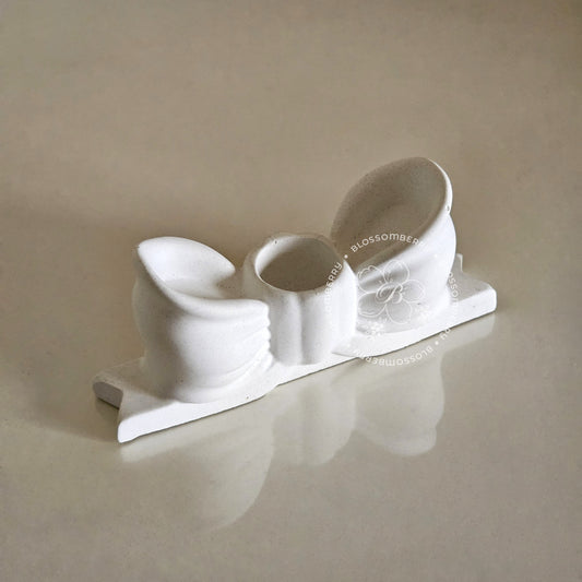 Ribbon Bow Candle Holder
