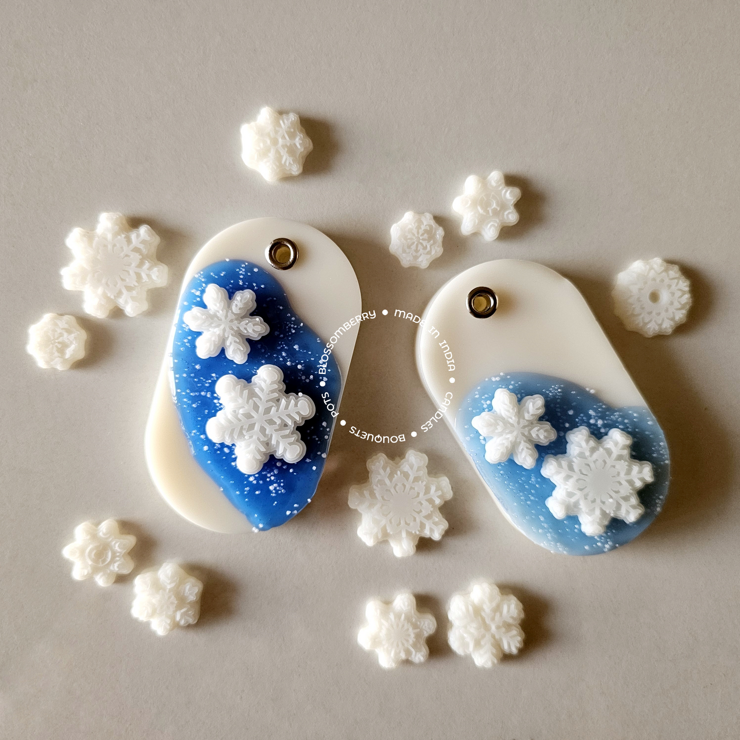 Snowflakes Wax Sachets
