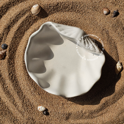 Wavey Shell Pot