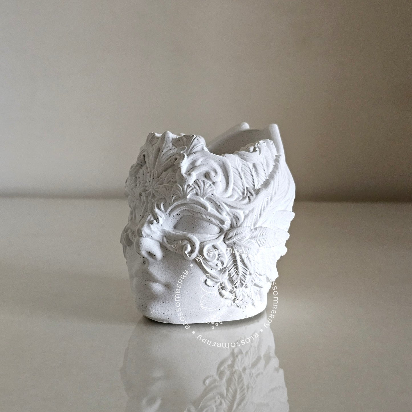 Winged Mask Pot