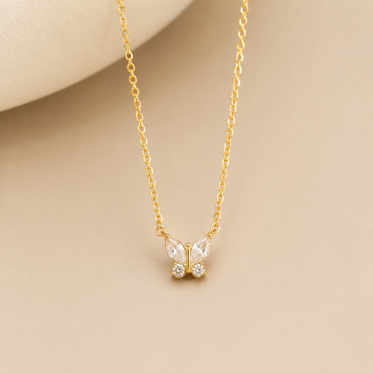 Crystal Farfalla Necklace