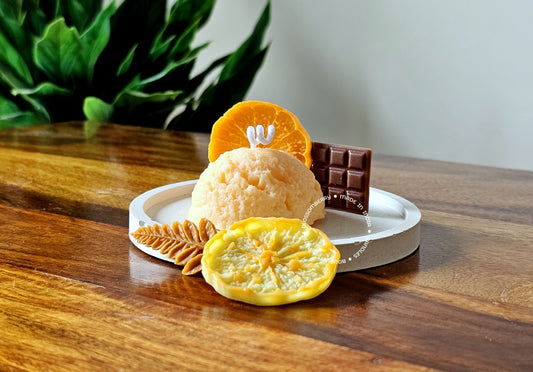 Ice-cream Scoop Candle (Set of 2)