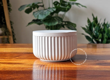 Big Ribbed Pot